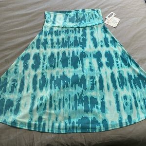 NWT LuLaRoe Azure Large Skirt